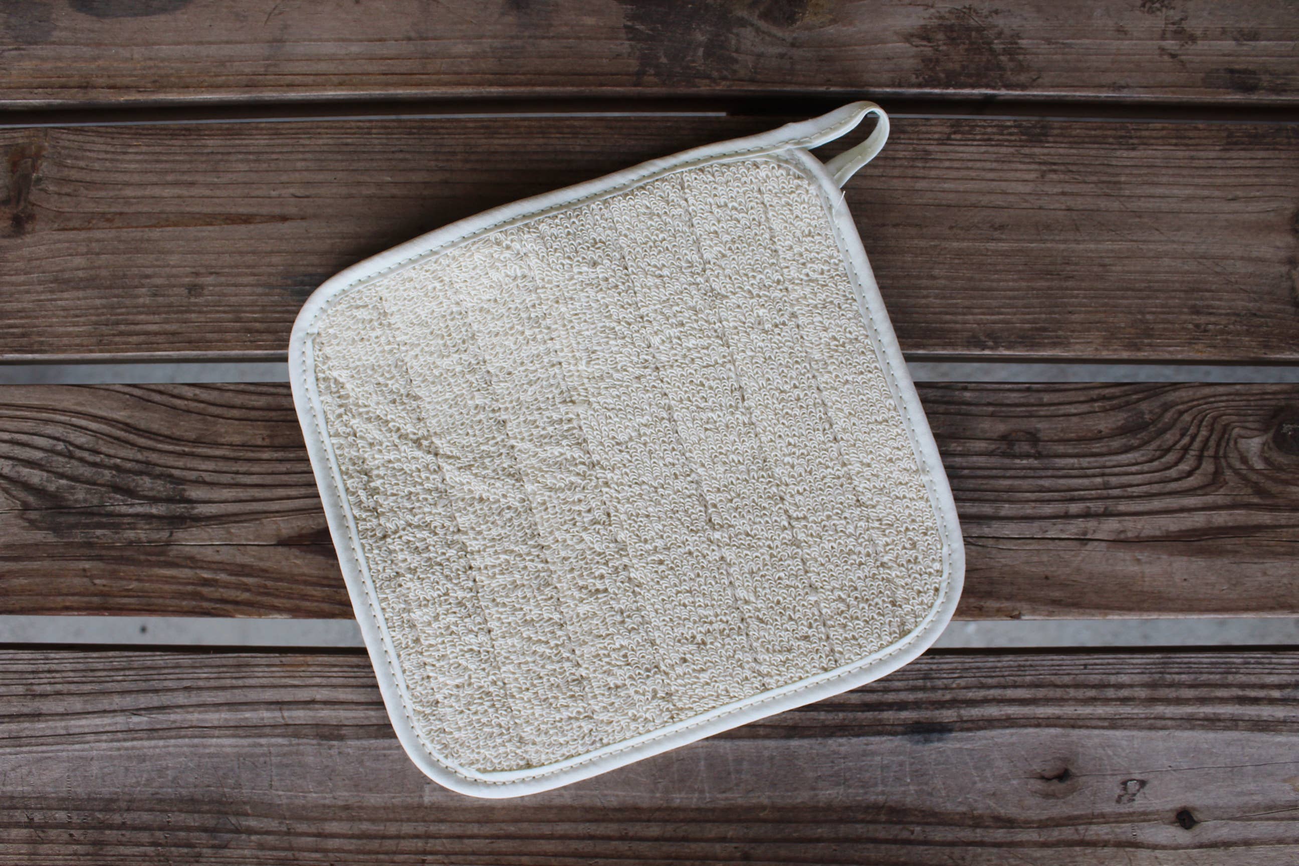 100% Cotton Oven Mitts and Pot Holders: Square Pot Holder