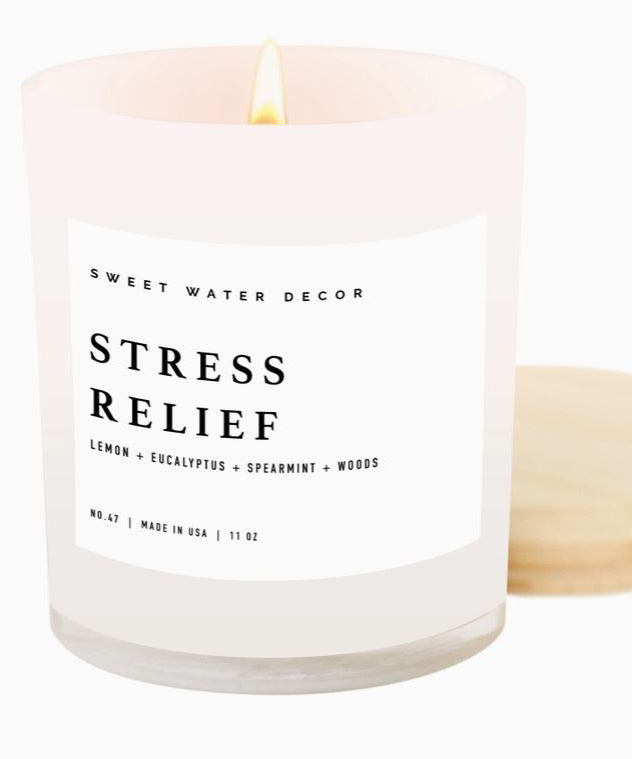 11oz Soy Candle - Stress Relief