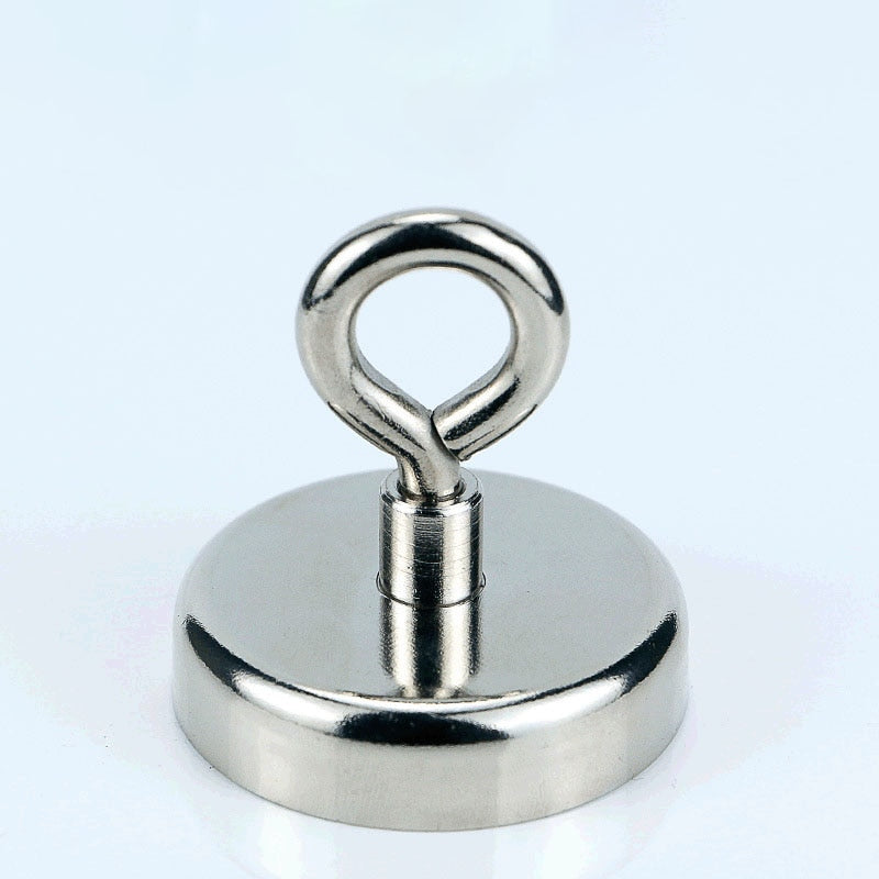 1PC Super Strong Neodymium Magnet Pot Fishing Salvage Hook Searcher