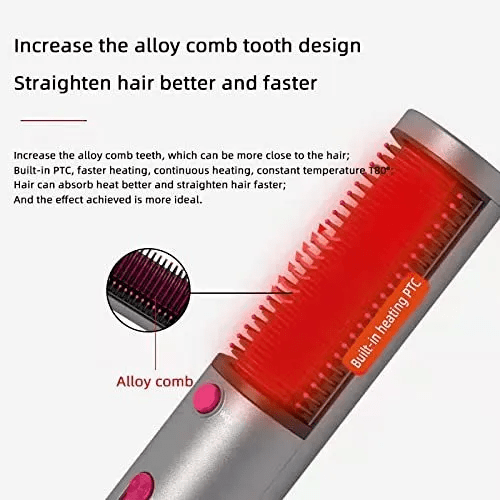 3-in-1 Hot Air Hair Dryer Brush & Styler