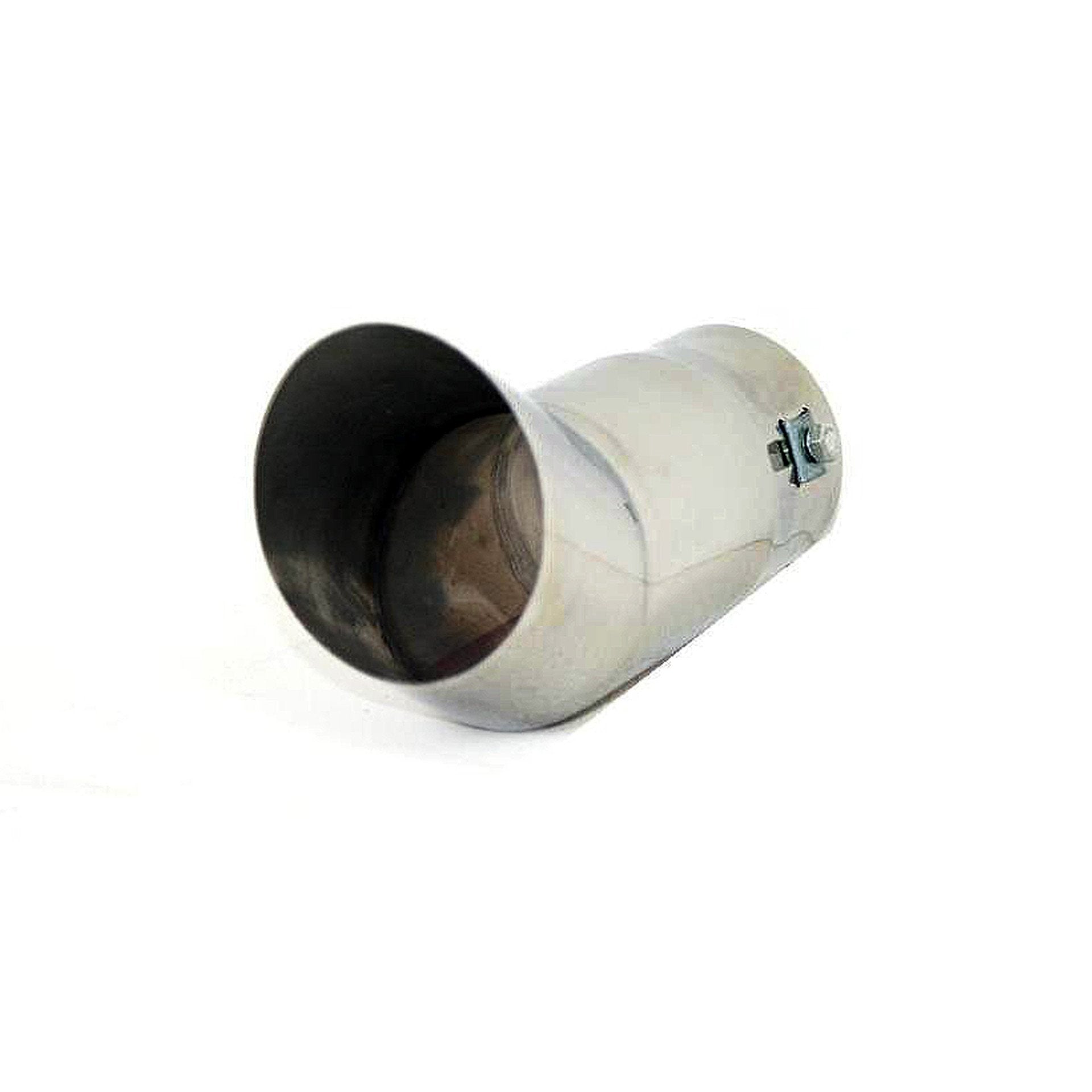 3.5 Inch Diameter Single Stainless Steel Angled Exhaust Tip