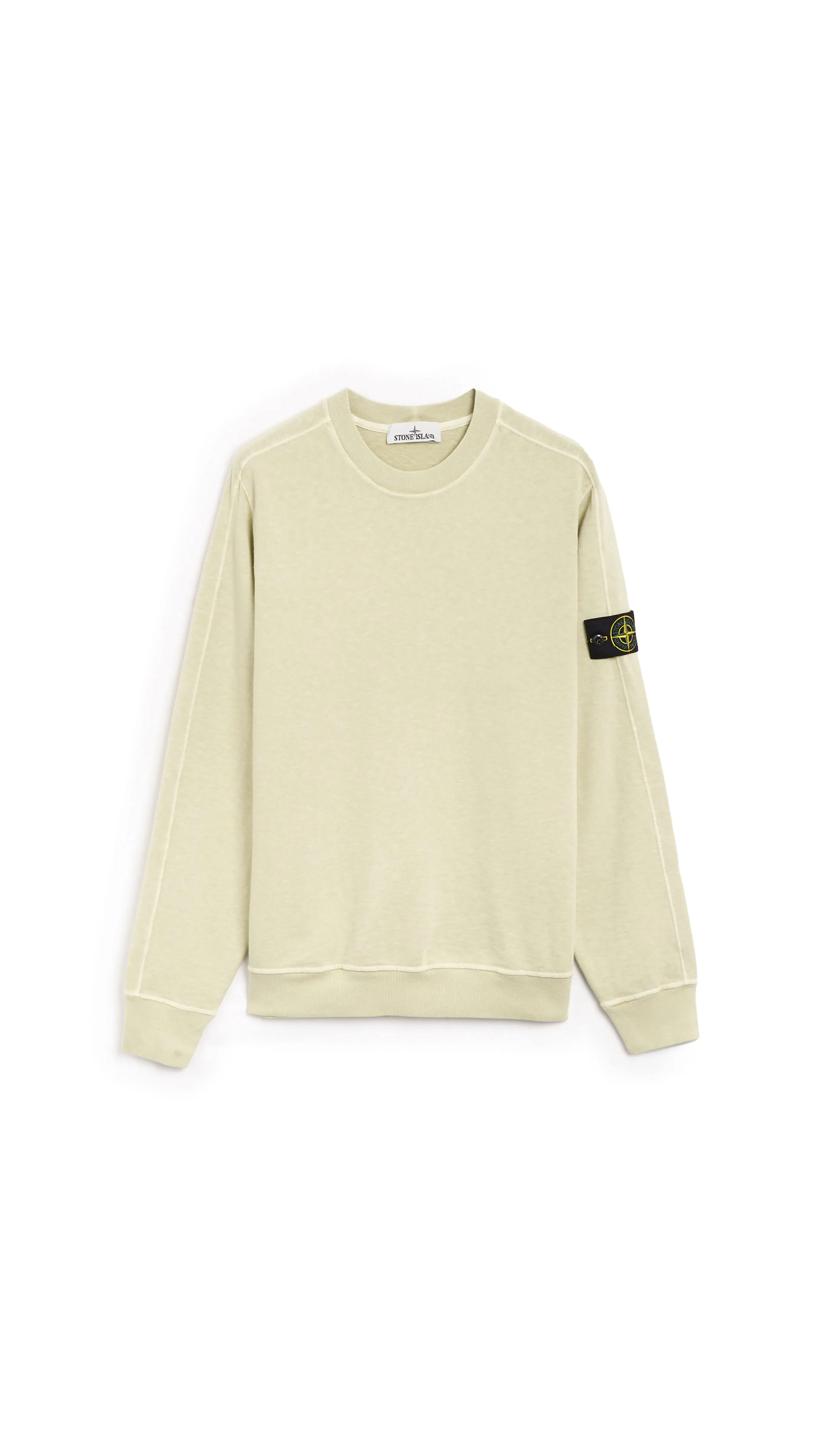 66060 'Old' Treatment Sweatshirt - Ecru