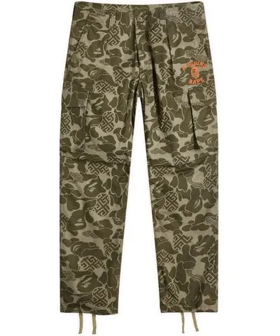 A Bathing Ape Men's Asia Camo Army Pants