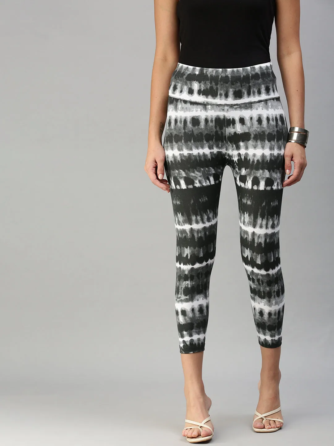 Active Wear Leggings-Dark Grey