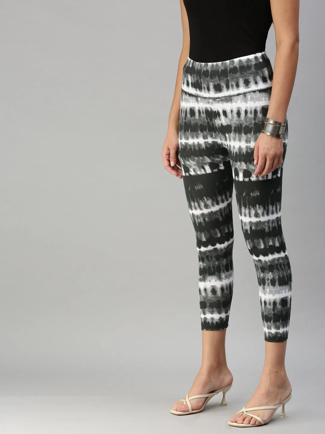 Active Wear Leggings-Dark Grey