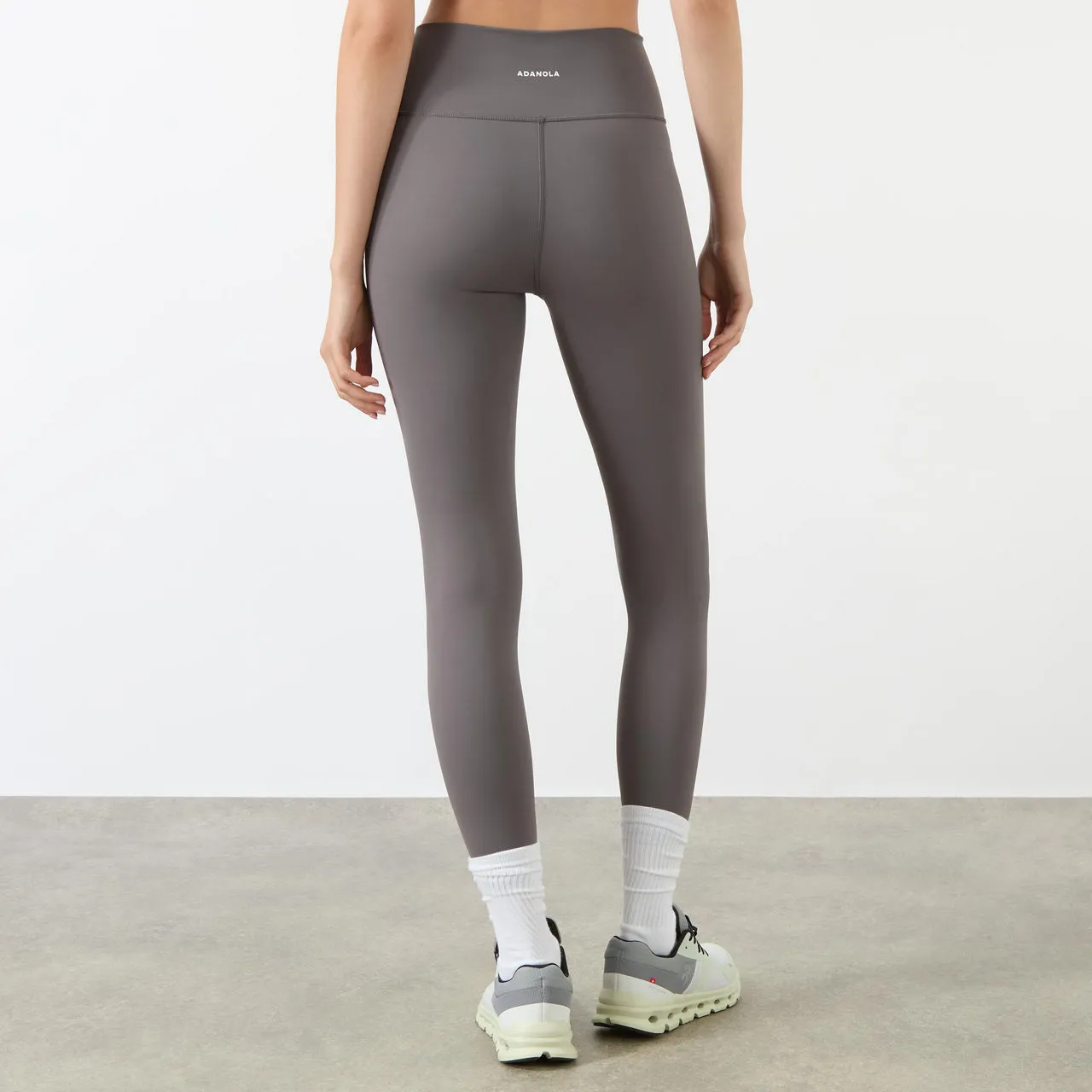 ADANOLA Ultimate Wrap Over Leggings - Dark Grey