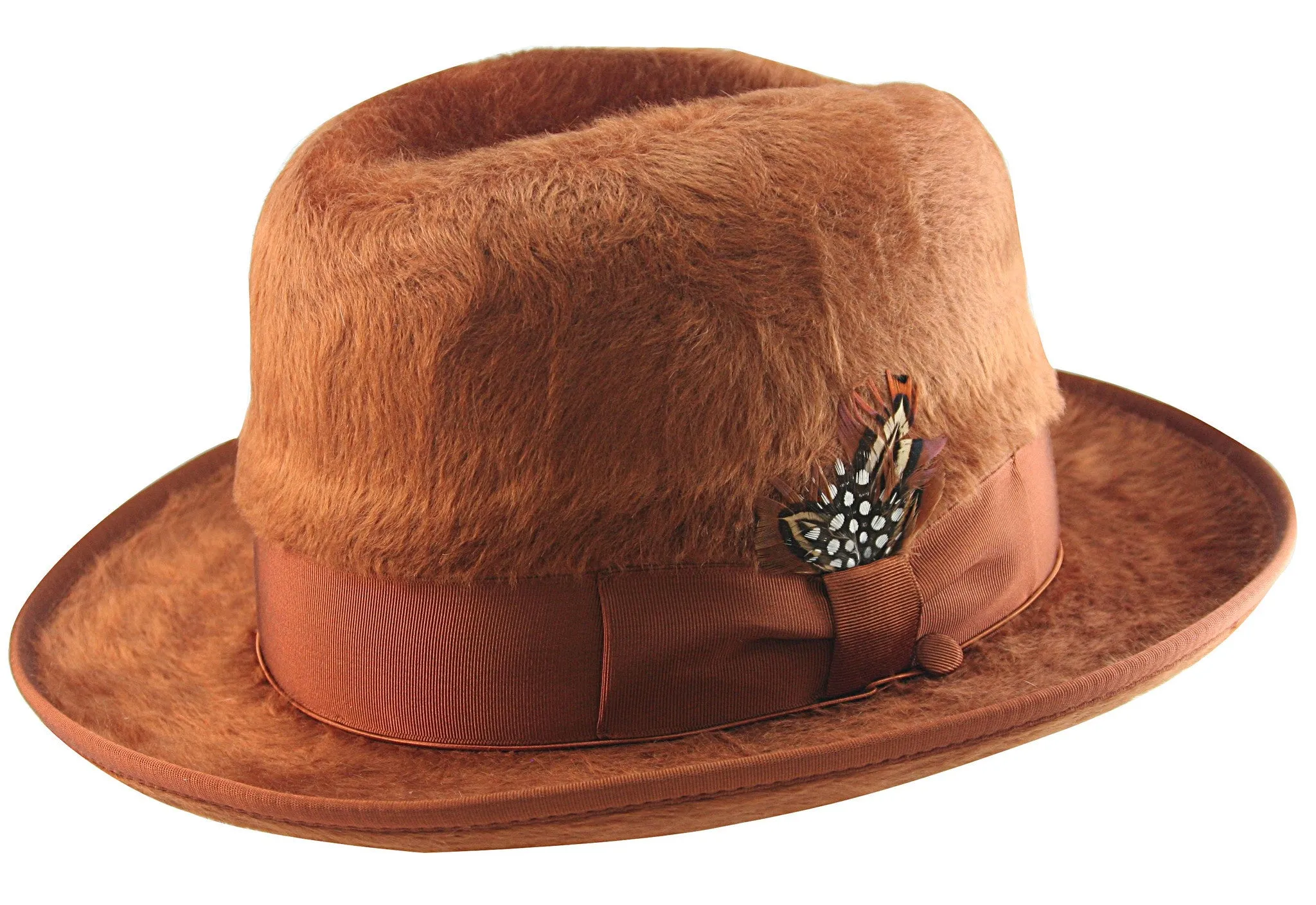 Alpha Godfather Long Hair Beaver Hat