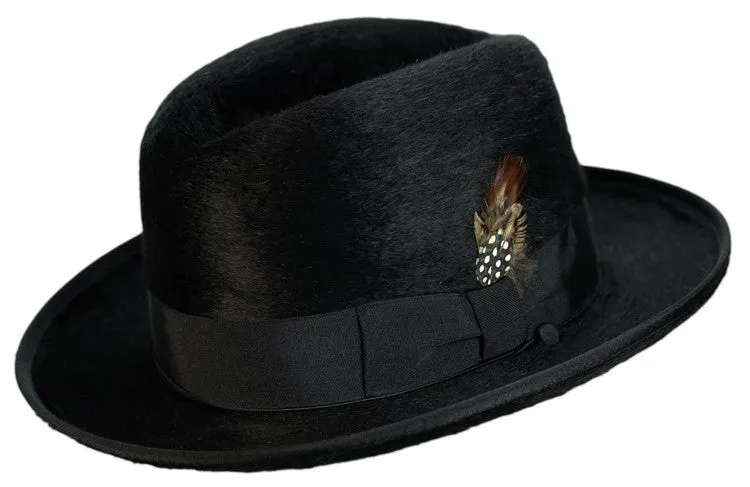 Alpha Godfather Long Hair Beaver Hat