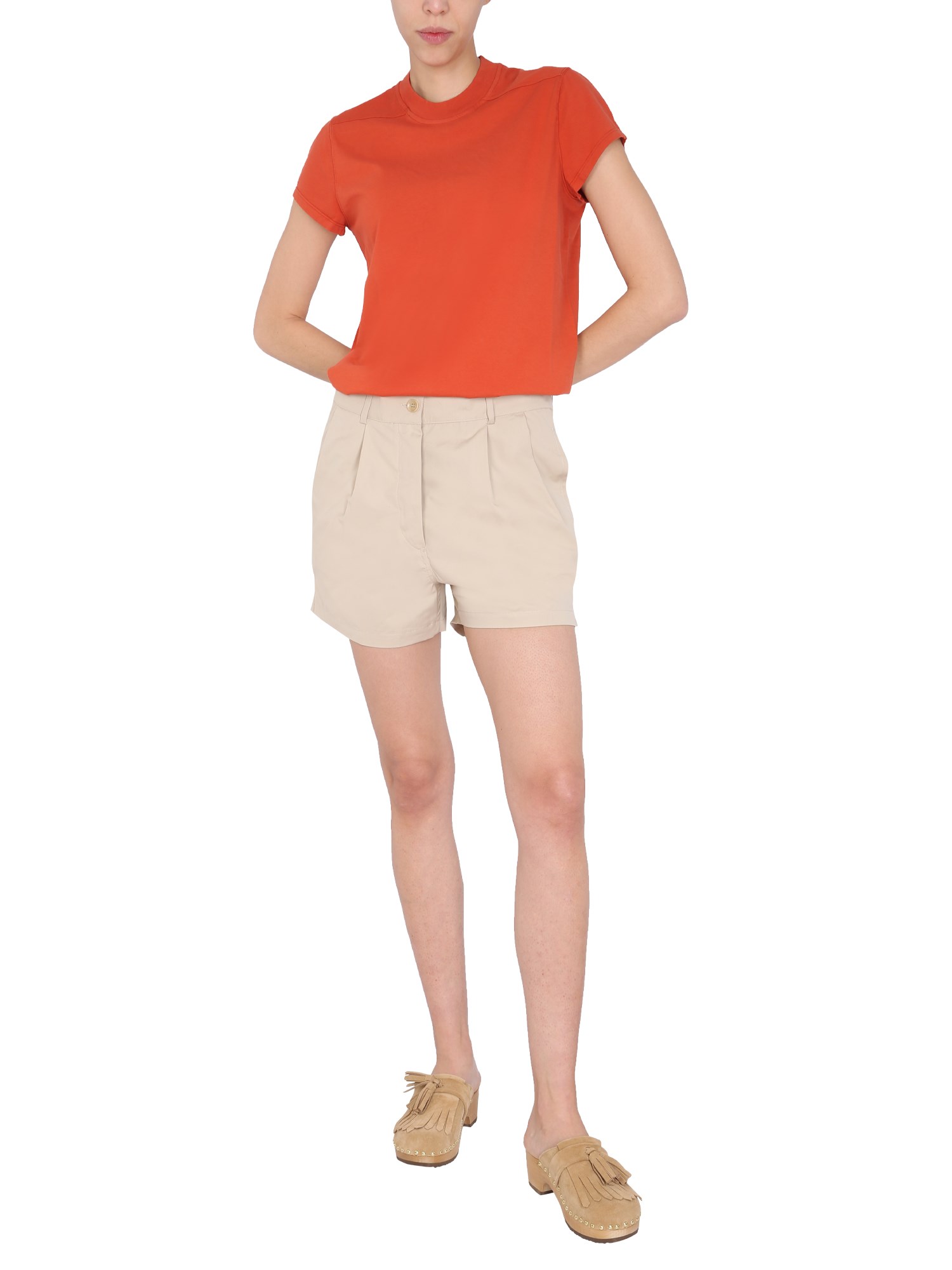 ASPESI    COTTON POPLIN SHORTS