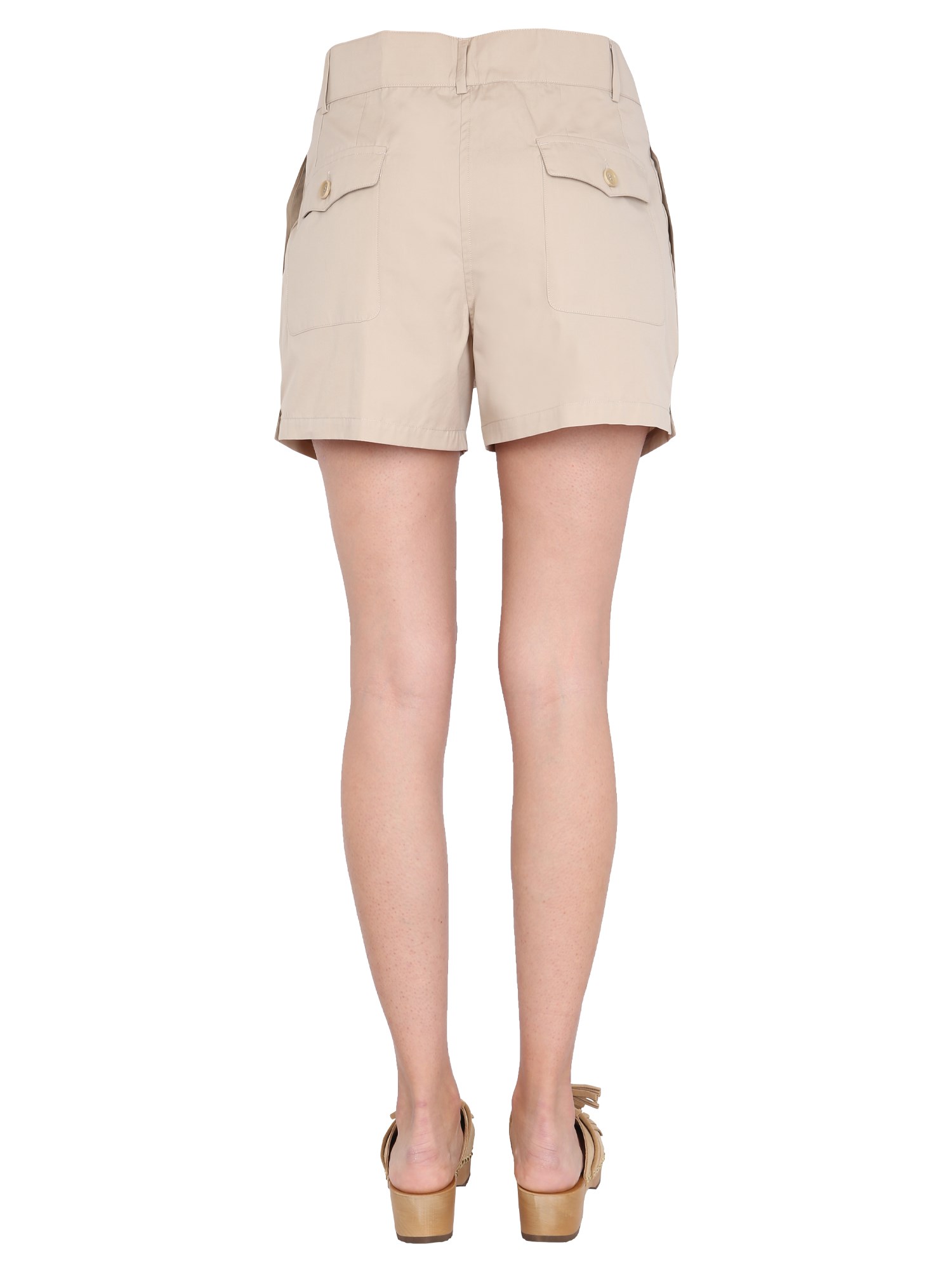 ASPESI    COTTON POPLIN SHORTS