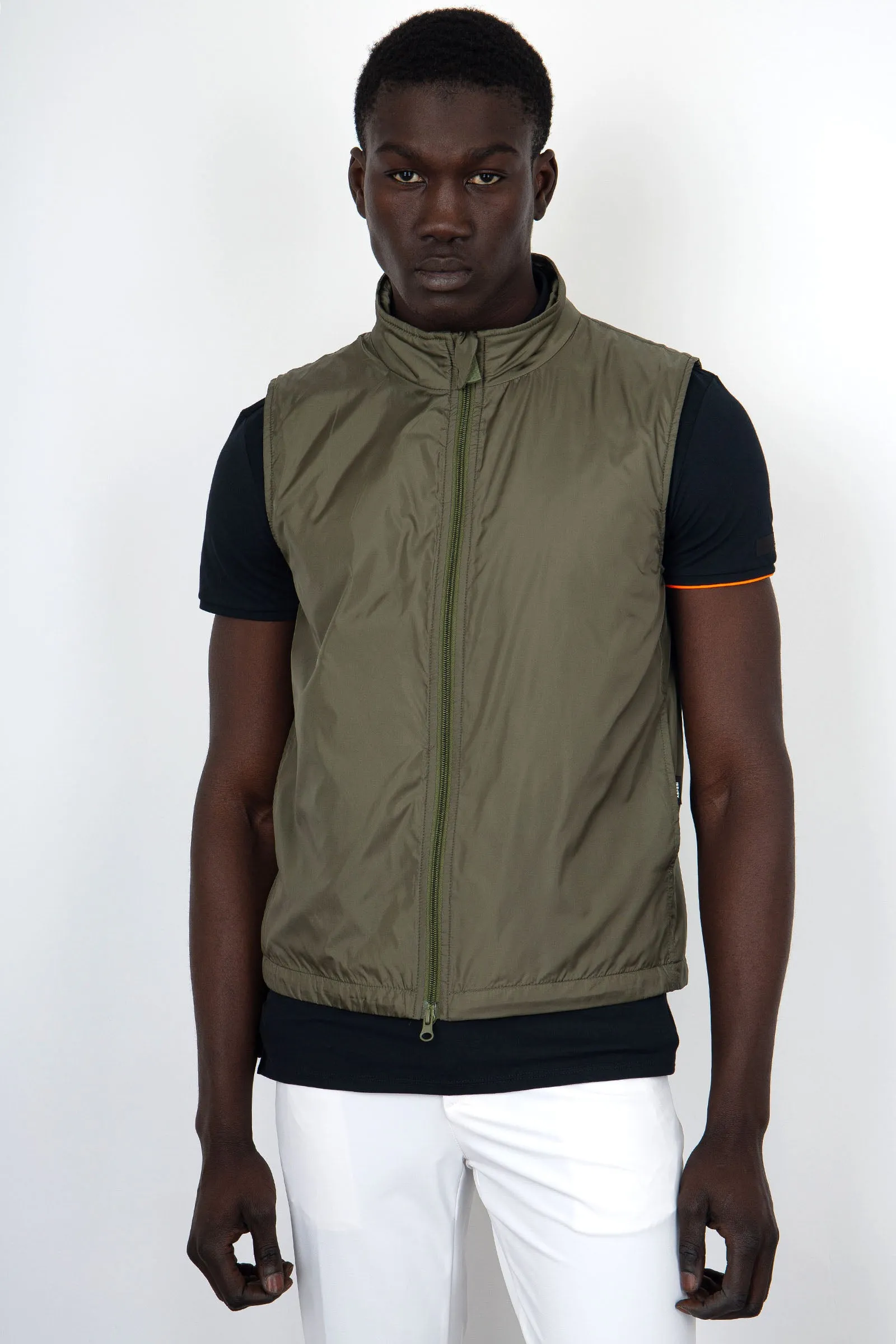 Aspesi Gilet Vernes  Verde Militare