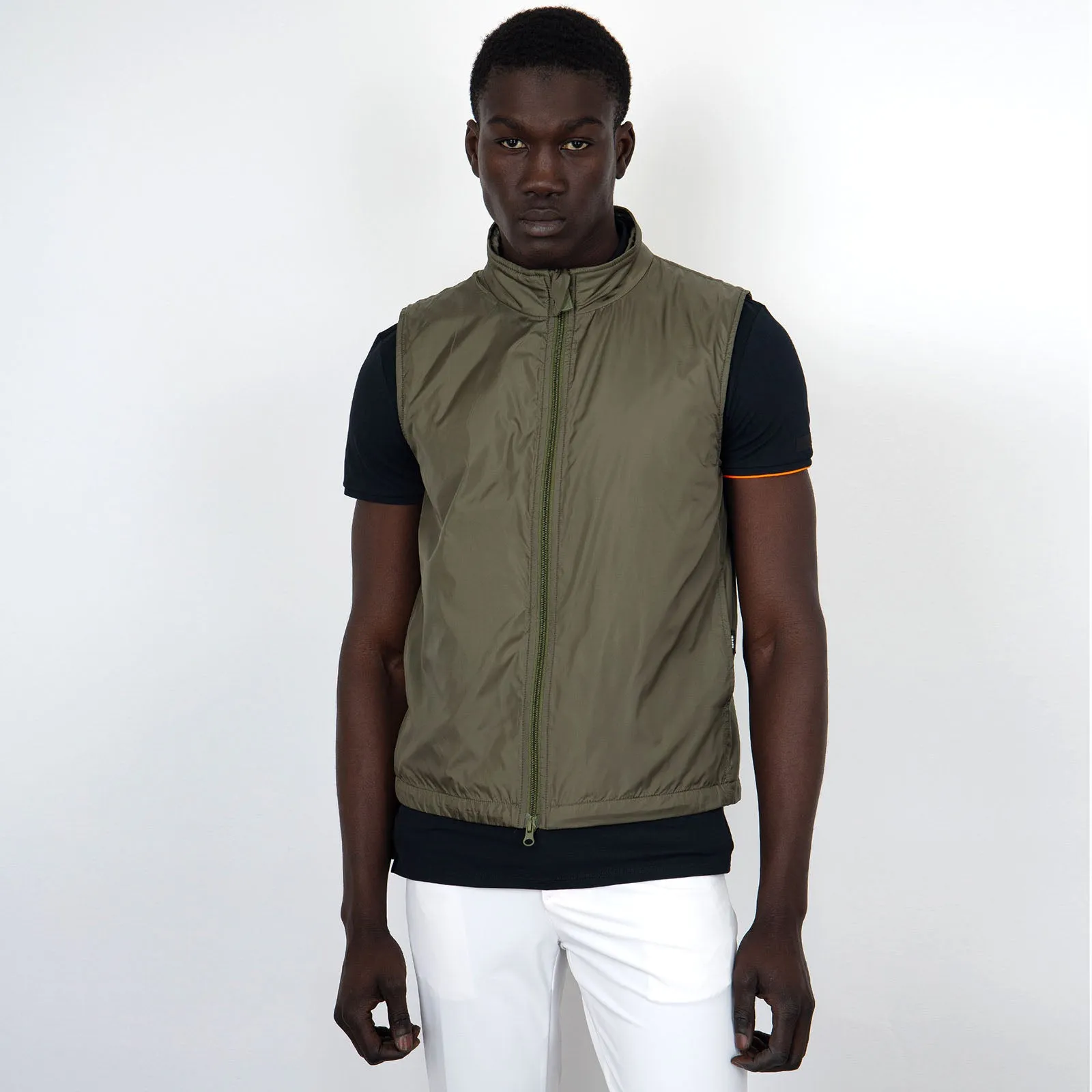 Aspesi Gilet Vernes  Verde Militare