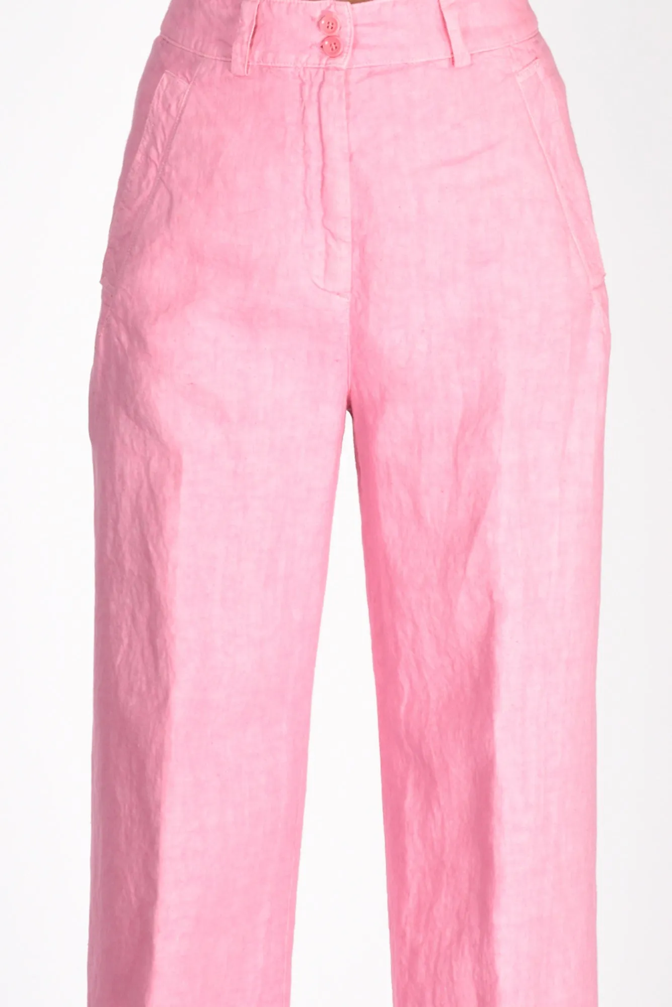 Aspesi Pantalone Dritto Rosa Donna