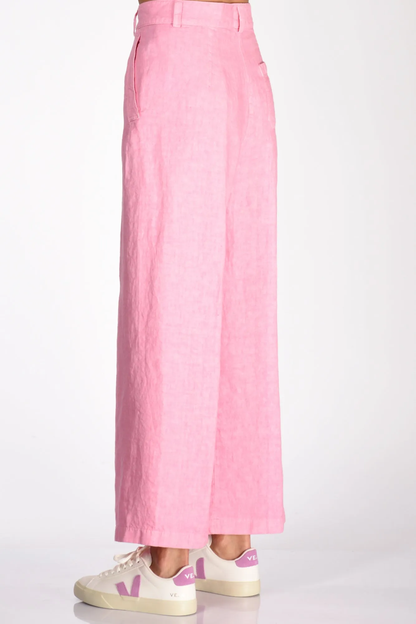 Aspesi Pantalone Dritto Rosa Donna