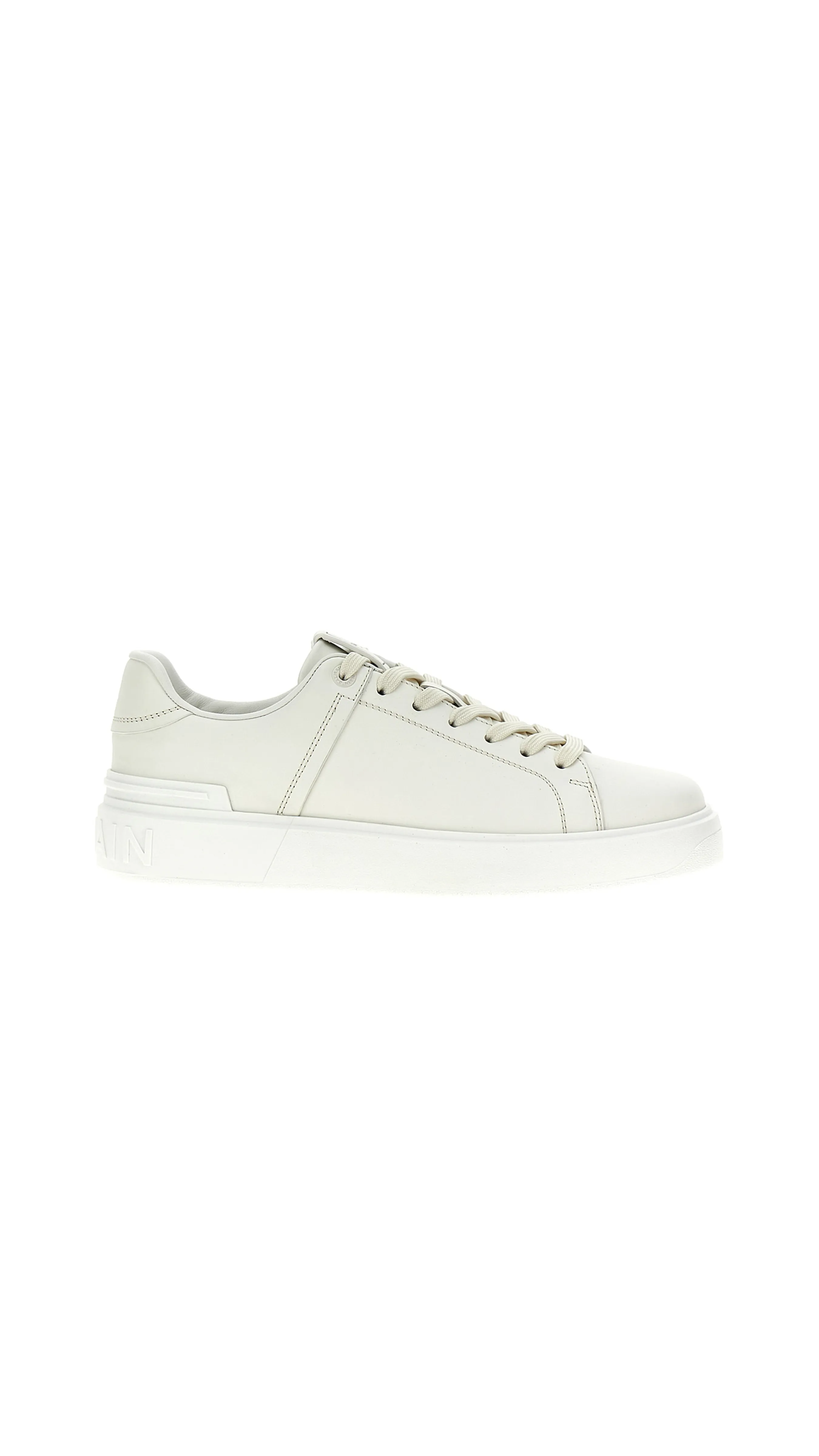 B-court Leather Trainers White