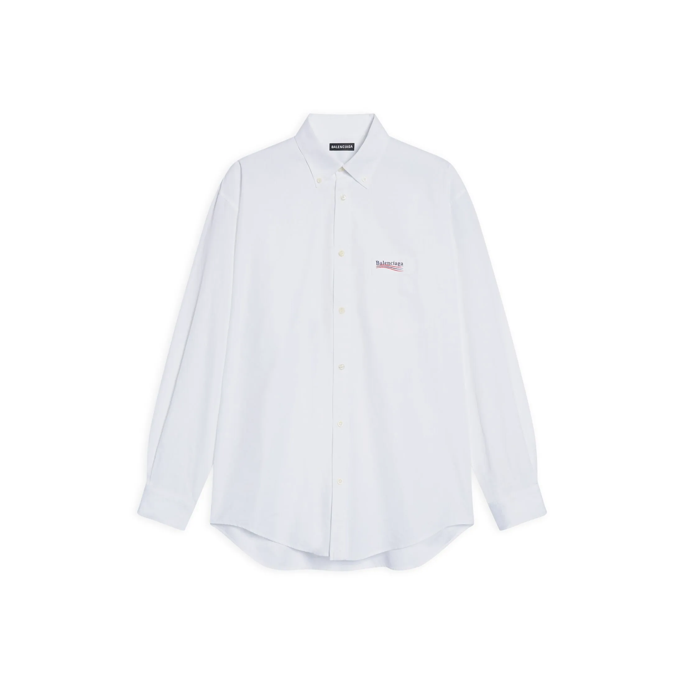 BALENCIAGA  |Unisex Street Style Long Sleeves Plain Cotton Oversized Logo