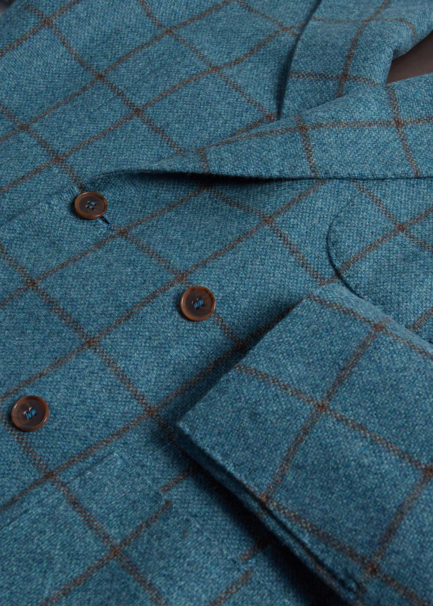 Basketweave Windowpane Jacket