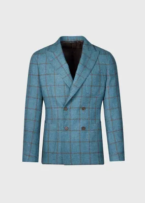 Basketweave Windowpane Jacket