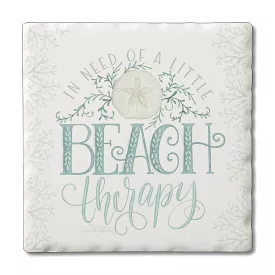 Beach Therapy  – Square Single Coaster