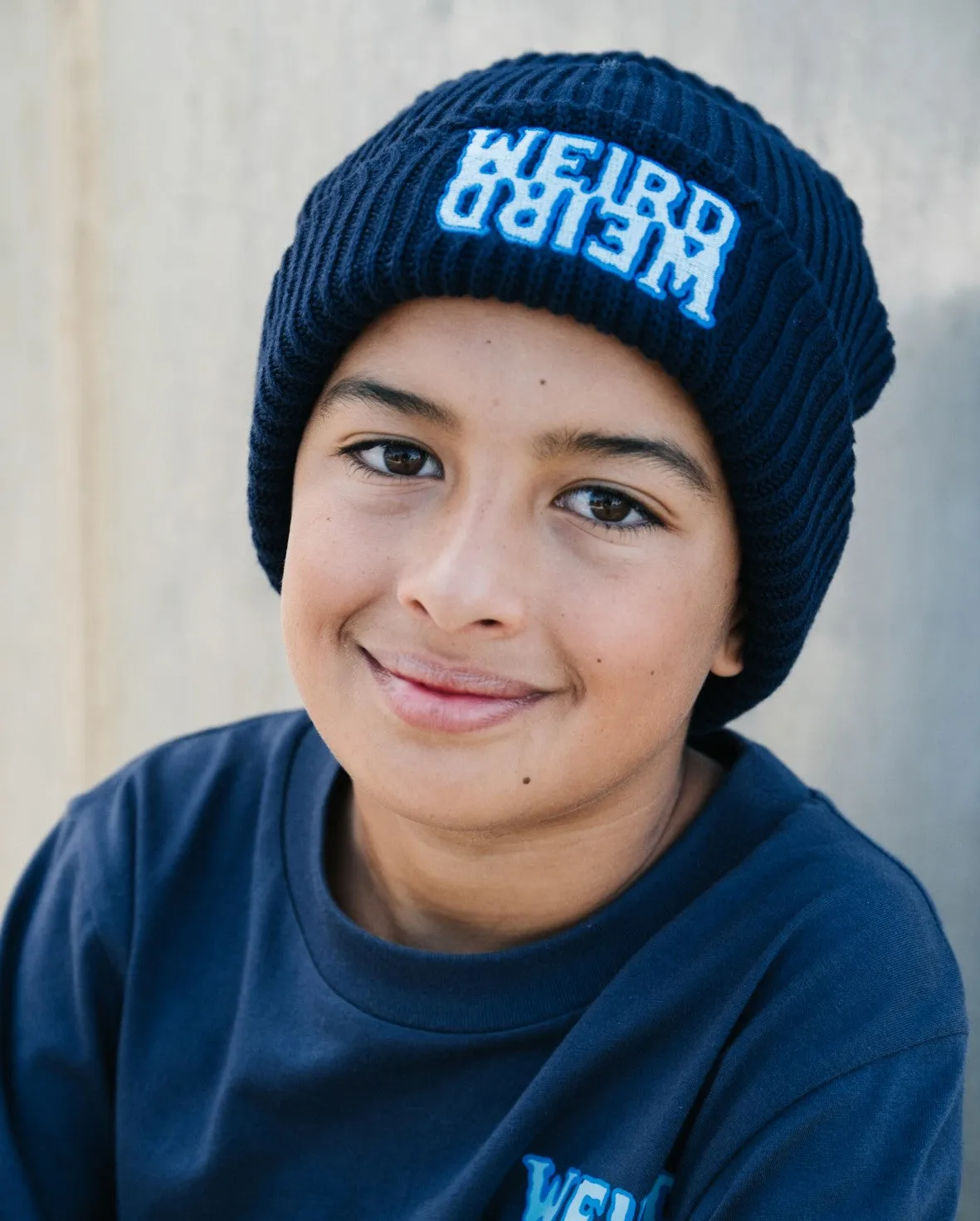 BOB Weird Navy Beanie