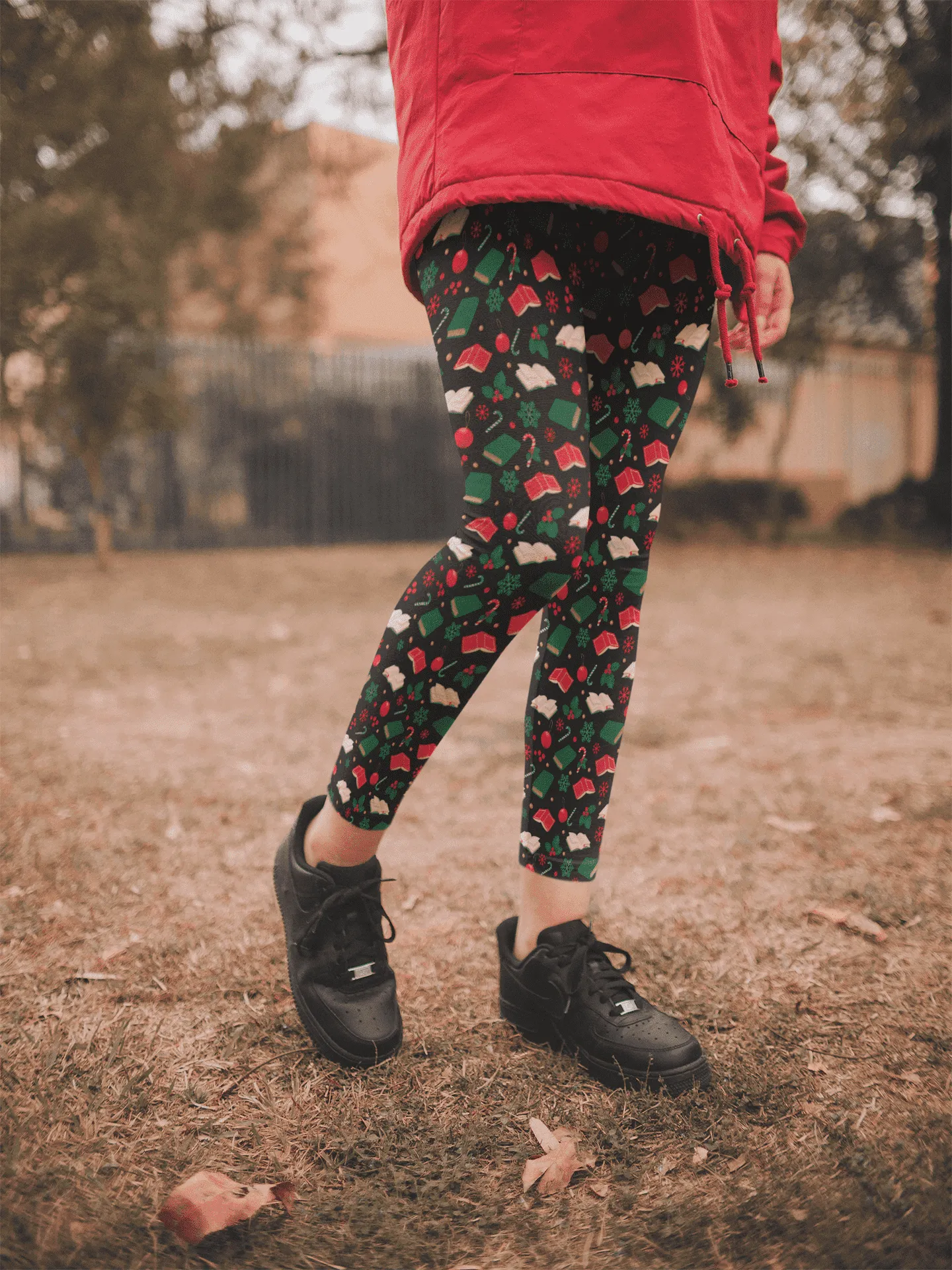 Bookish Christmas Women's Leggings