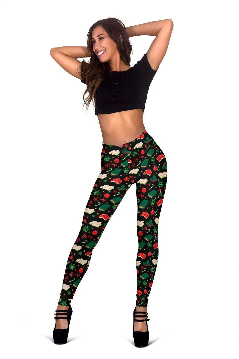 Bookish Christmas Women's Leggings