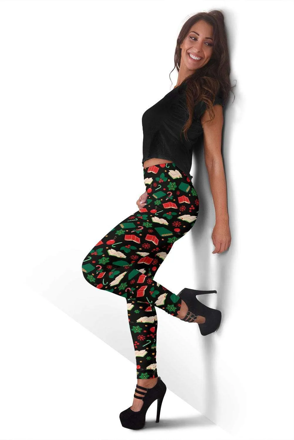 Bookish Christmas Women's Leggings