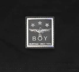 BOY LONDON  |Unisex Studded Street Style U-Neck Cropped Cotton Fringes