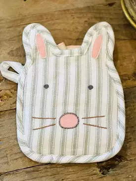 BUNNY POT HOLDER & TOWEL SET