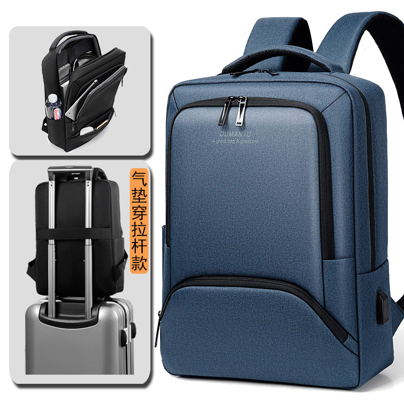 Business backpack men's computer large capacity waterproof bag