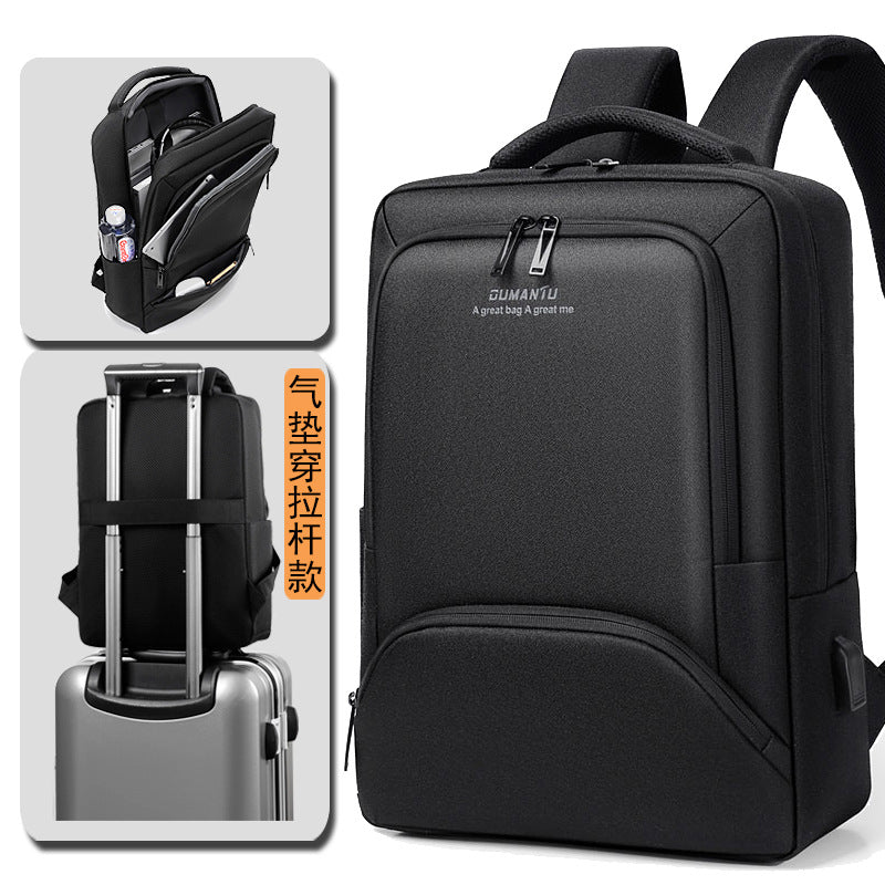 Business backpack men's computer large capacity waterproof bag