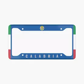 Calabria - License Plate Frame