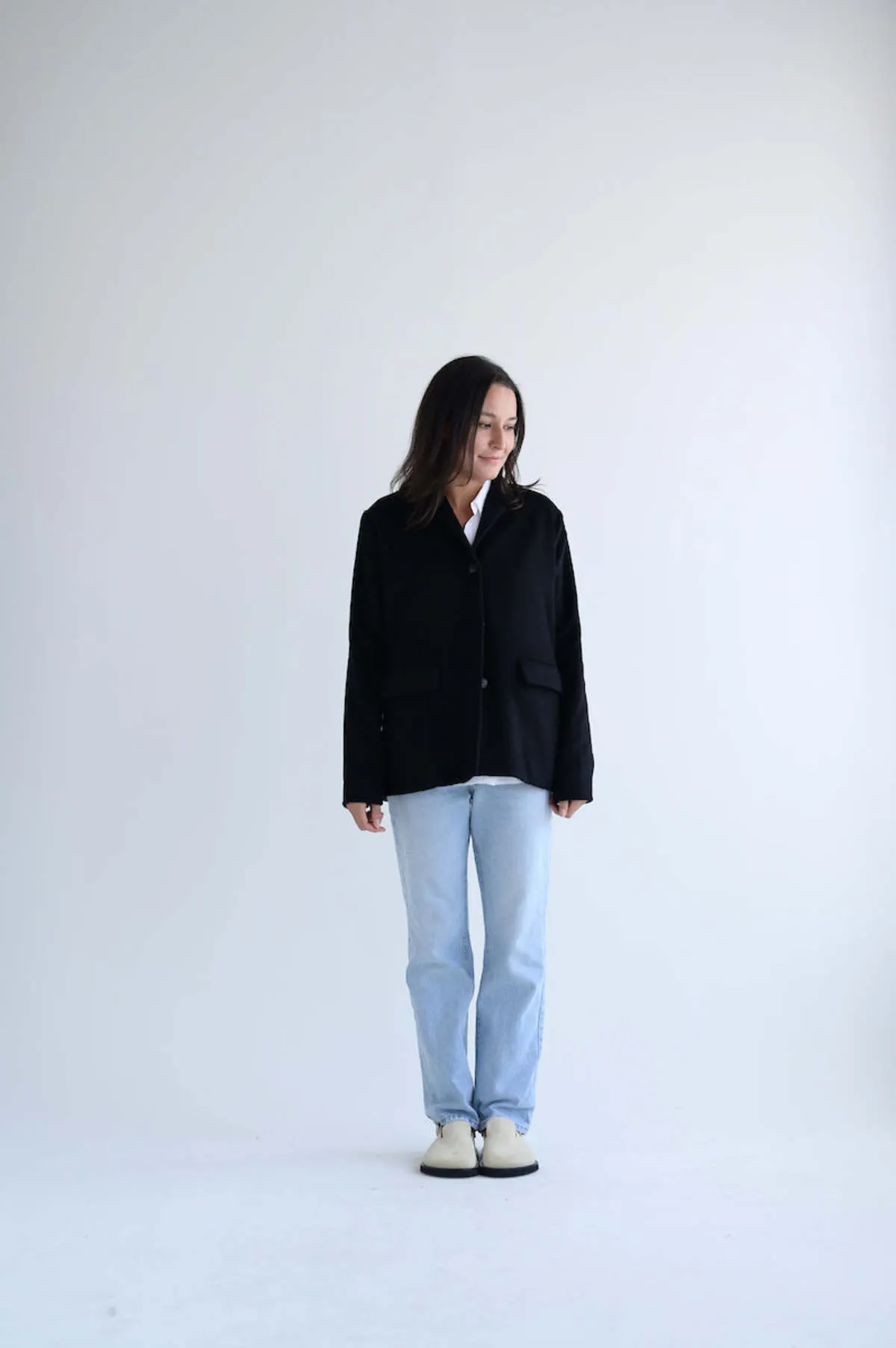 Cashmere Jacket - Black