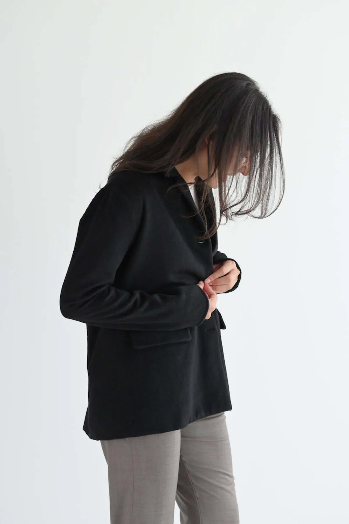 Cashmere Jacket - Black