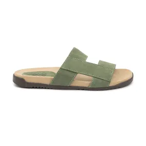 Classic Leather Sandal For Men - 2428 Bot Nobuck