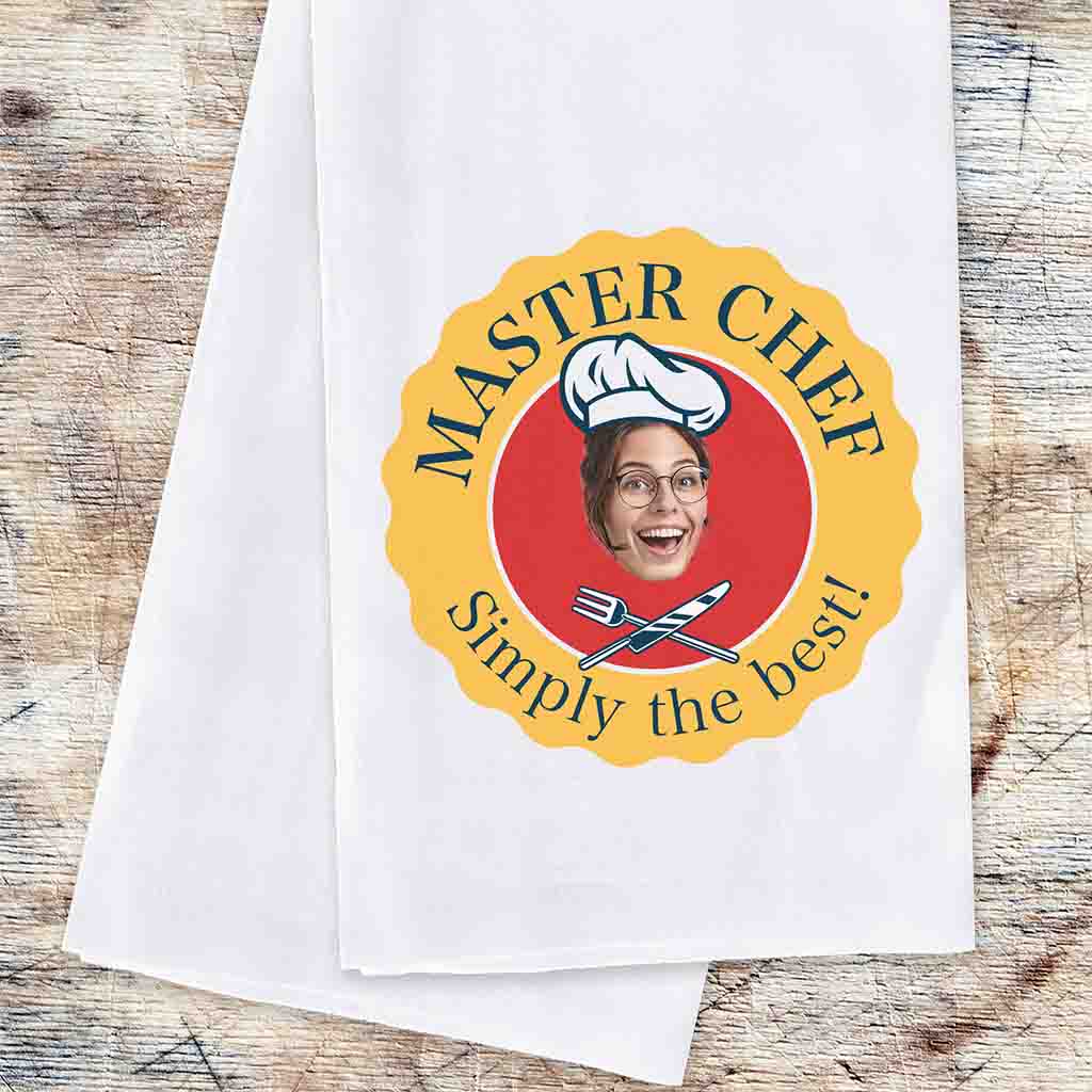 Custom Photo Dish Towel Set for the Gourmet Cook