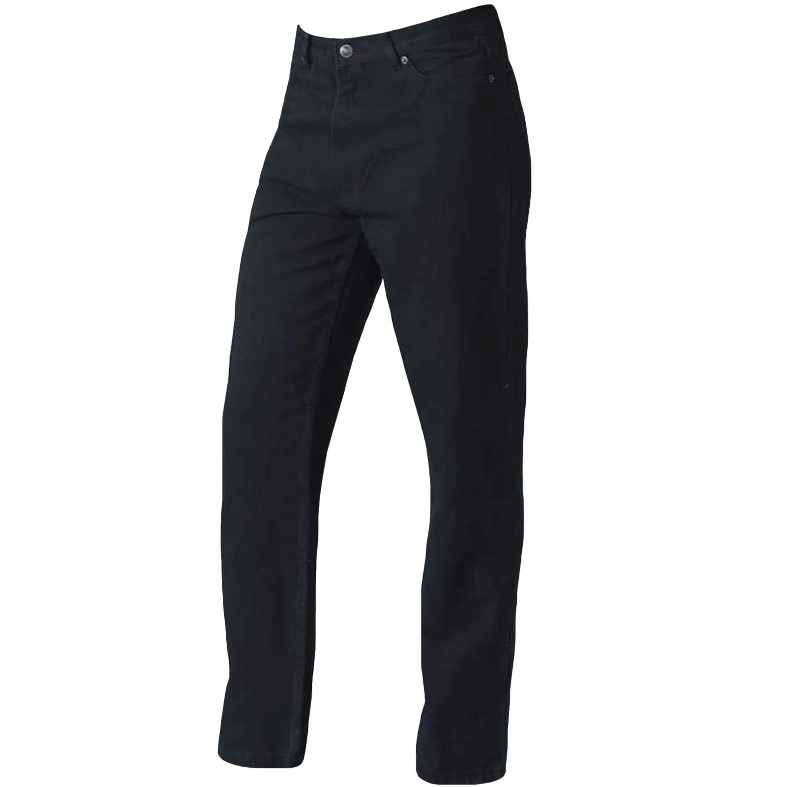 D555 Rockford Mens Comfort Fit Big & Tall Kingsize Jeans - Black