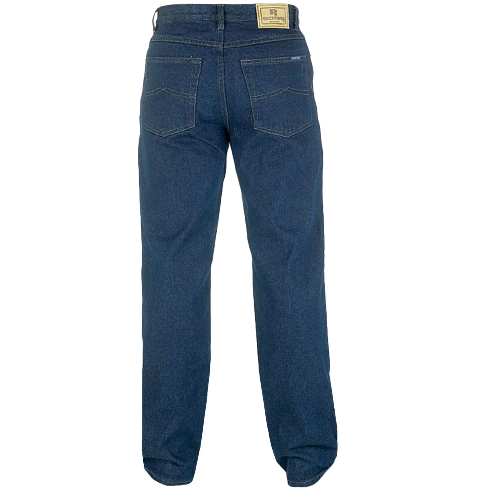 D555 Rockford Mens Comfort Fit Big & Tall Kingsize Jeans - Indigo