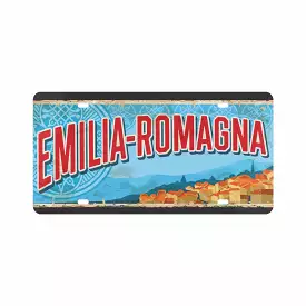 Emilia-Romagna License Plate Italian Style	 Emilia-Romagna License Plate Italian Style