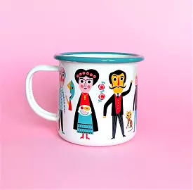 Enamel Mug Art Lover