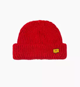 Enamel Pin Beanie Ruby Mens Hat - Ruby