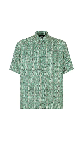 FF Silk Shirt - Green