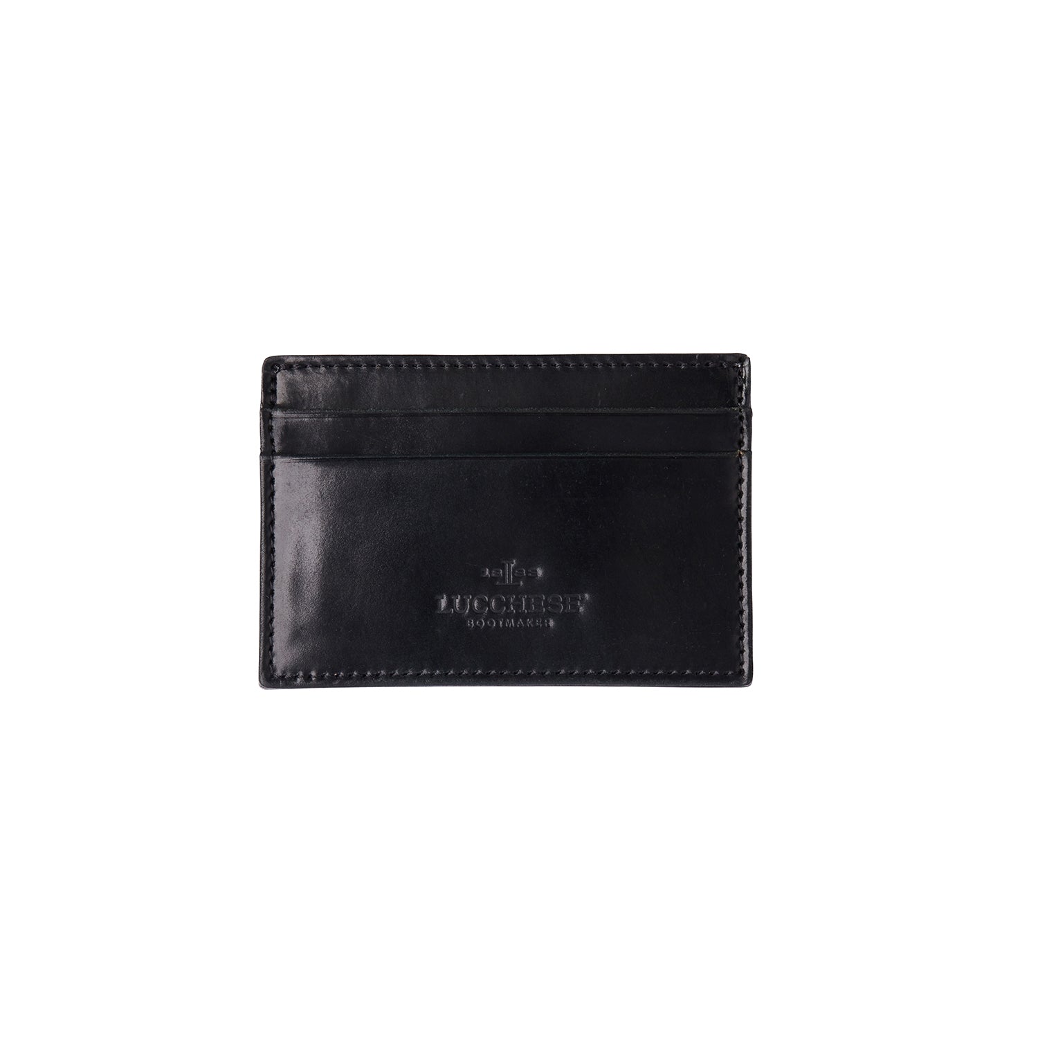 Flat Card Case - Cordovan :: Black