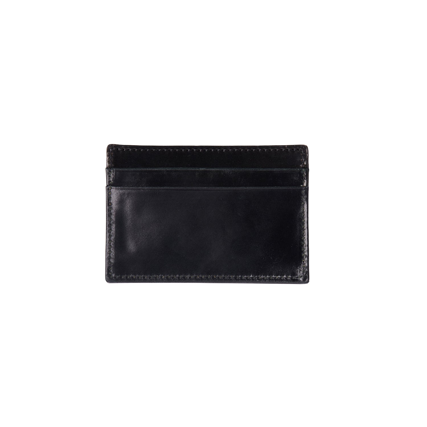 Flat Card Case - Cordovan :: Black