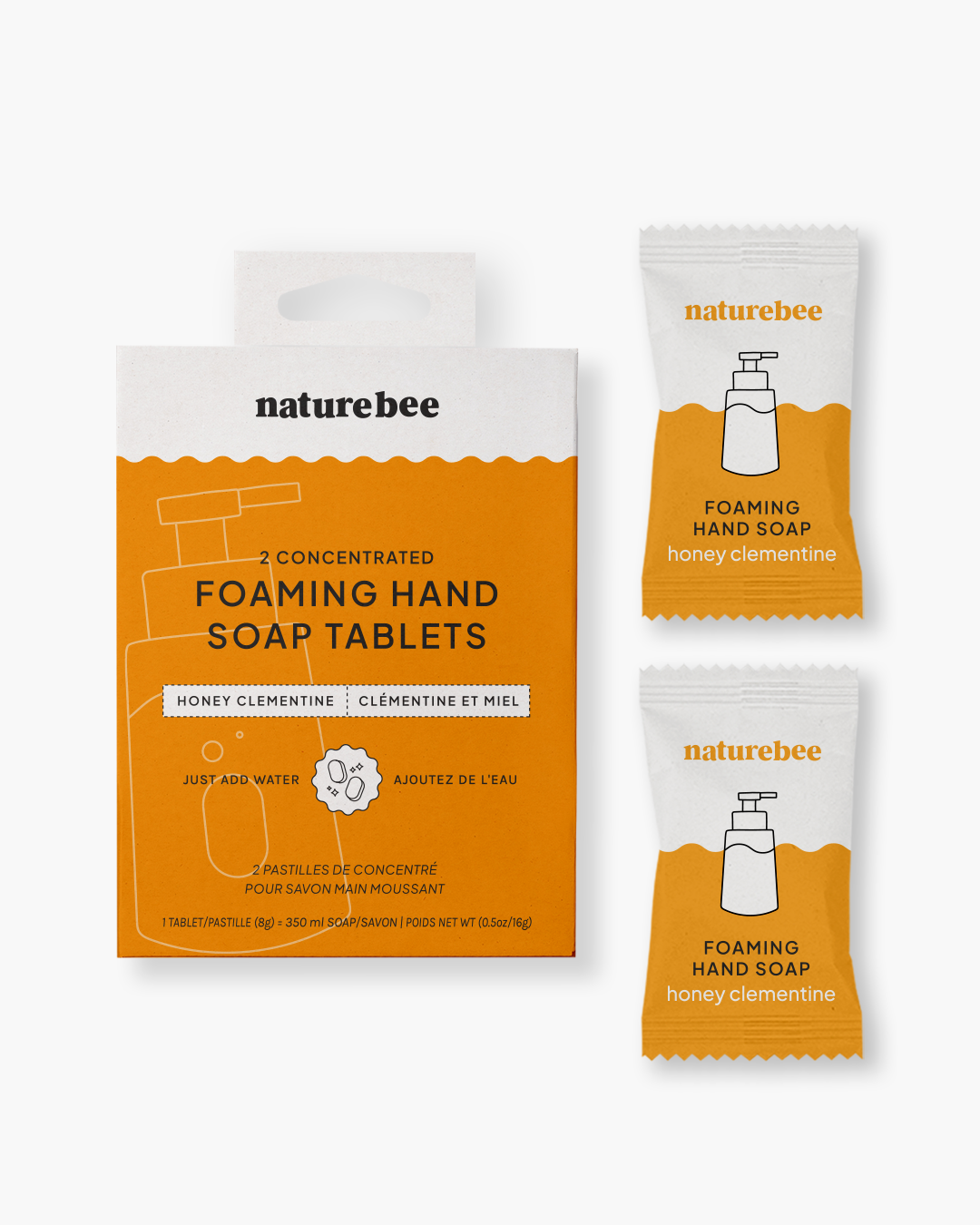 Foaming Hand Soap Refill Tablet - 2 Pack