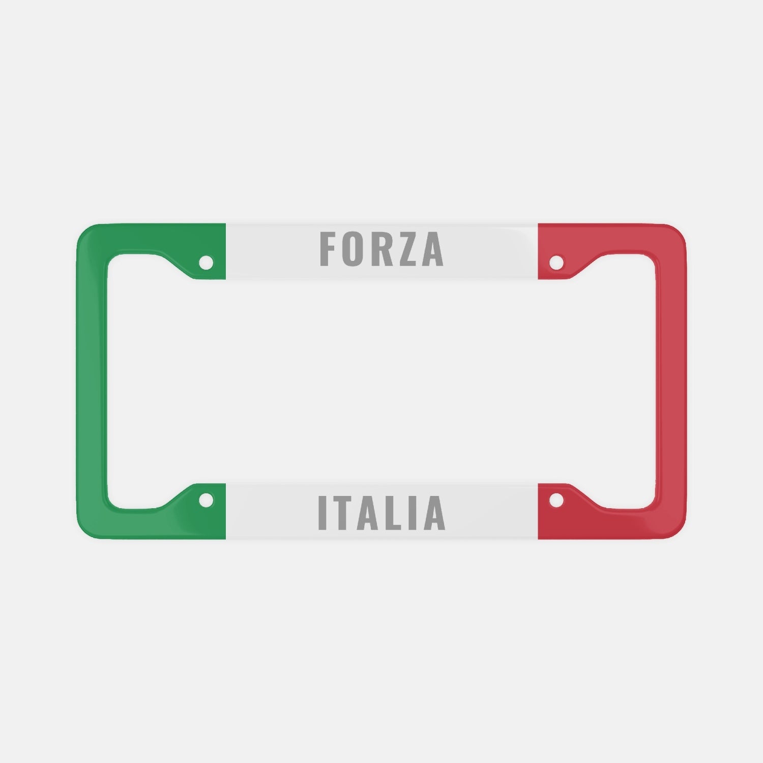 Forza Italia - License Plate Frame