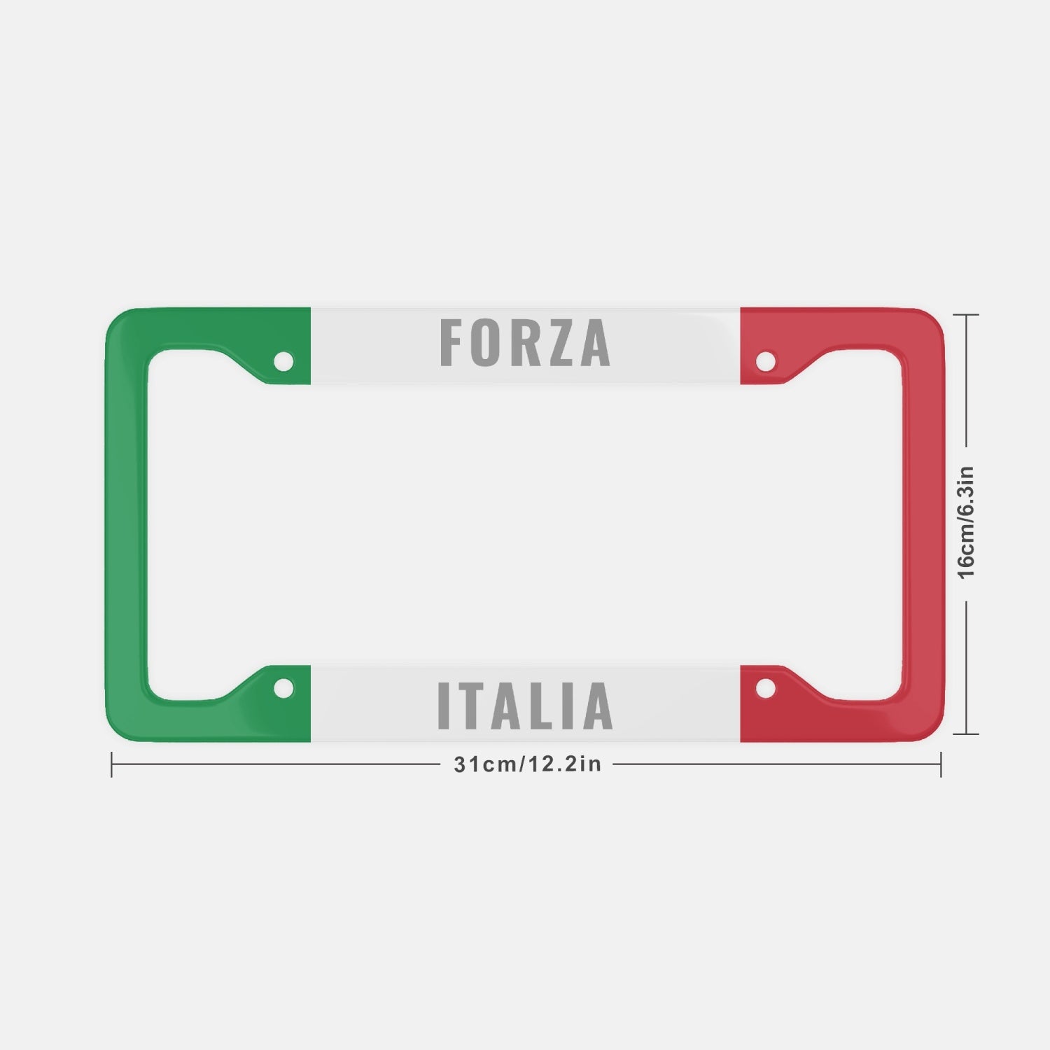 Forza Italia - License Plate Frame