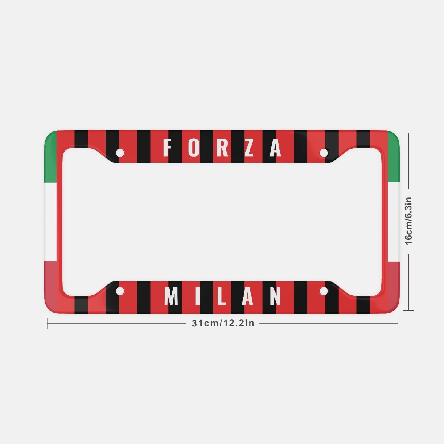 Forza Milan - License Plate Frame