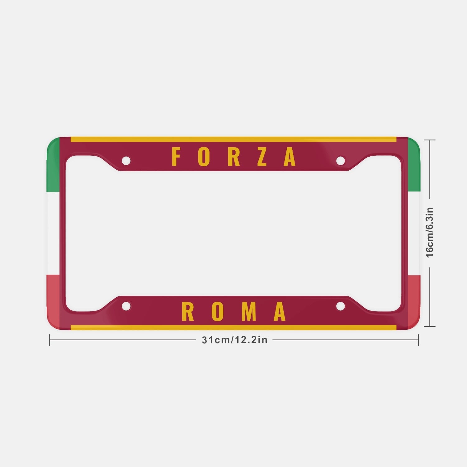 Forza Roma  - License Plate Frame