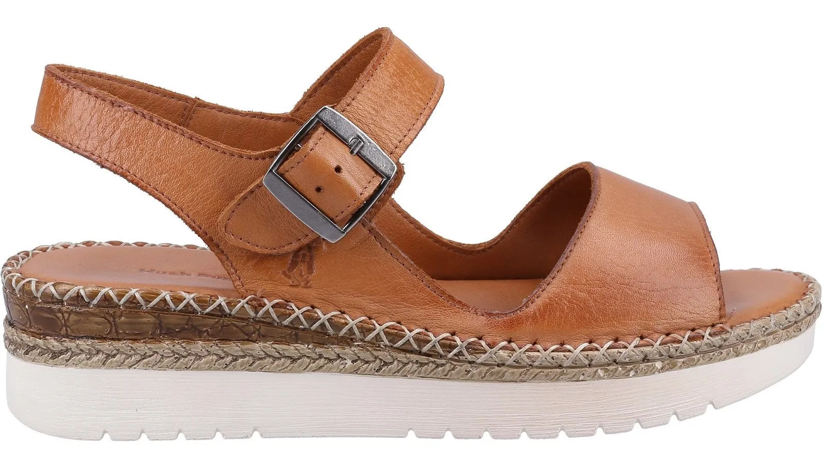 Hush Puppies Stacey Womens Leather Buckle Fastening Sandal